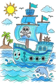 Colored example 1