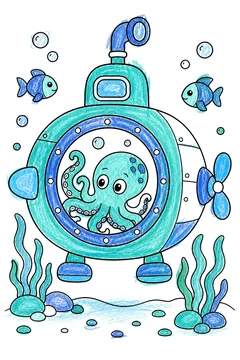 Colored example 1