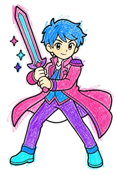Colored example 1