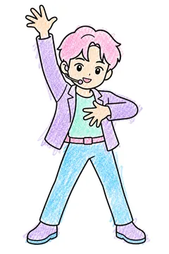 Colored example 1