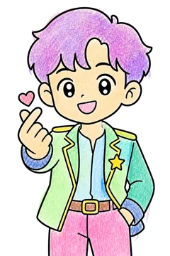 Colored example 3
