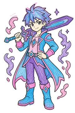 Colored example 1