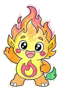 Colored example 1