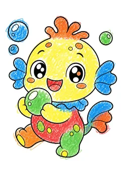 Colored example 1