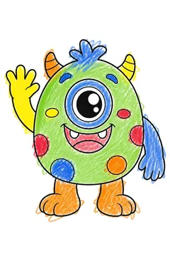 Colored example 1