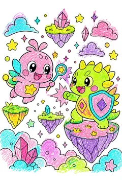 Colored example 1