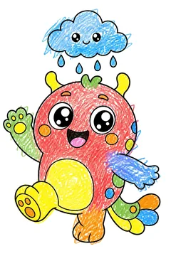 Colored example 1