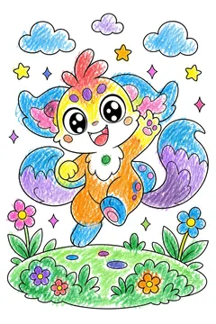 Colored example 1