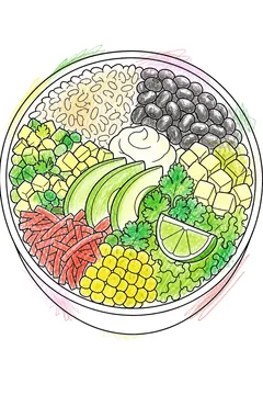 Colored example 1