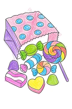 Colored example 1