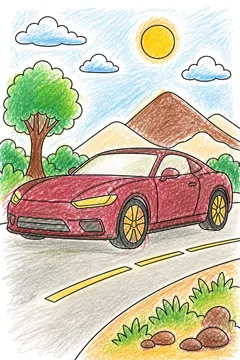 Colored example 1