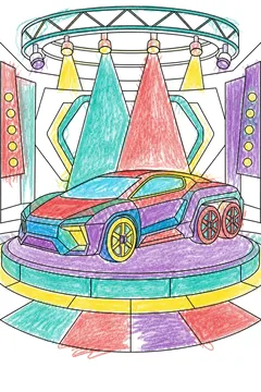 Colored example 1