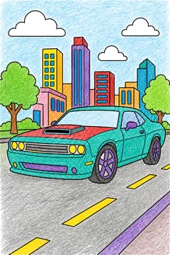 Colored example 3