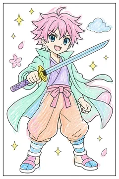 Colored example 1