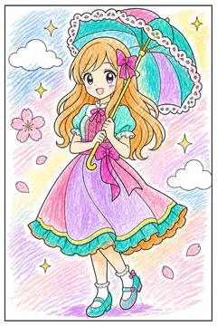 Colored example 1