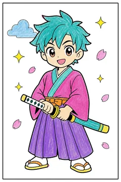Colored example 3