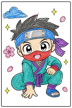 Colored example 1