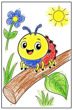 Colored example 1