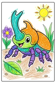 Colored example 1