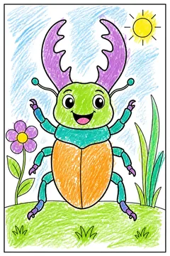 Colored example 1
