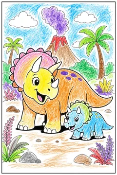 Colored example 1