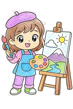Colored example 1