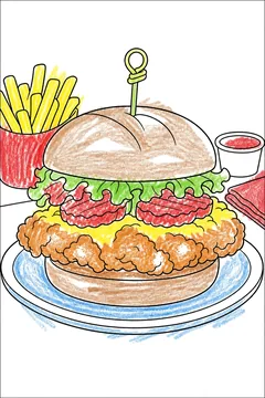 Colored example 1