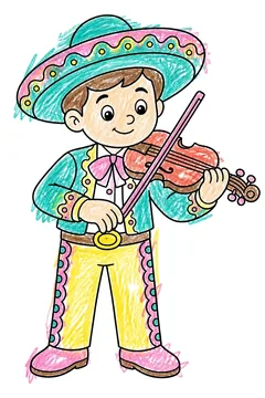Colored example 1
