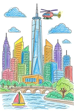 Colored example 1