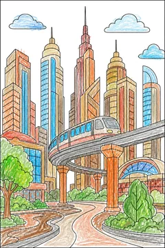 Colored example 1