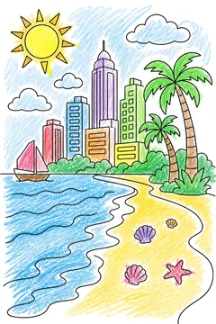 Colored example 1