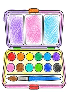 Colored example 1
