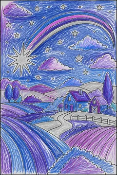 Colored example 1