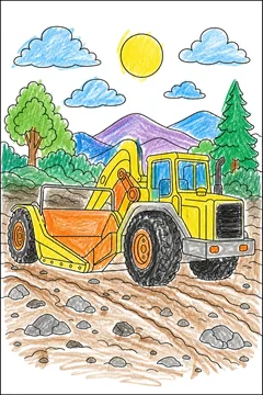 Colored example 1