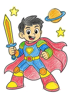 Colored example 1