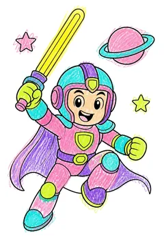 Colored example 1