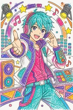 Colored example 1