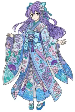 Colored example 1