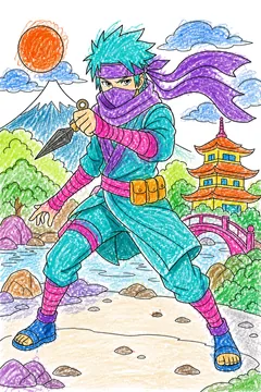 Colored example 1