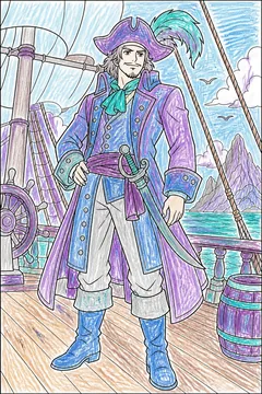 Colored example 1