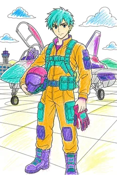 Colored example 1