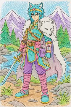 Colored example 2