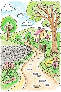 Colored example 1