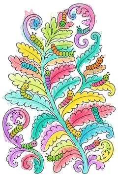 Colored example 1
