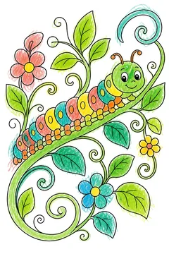 Colored example 1