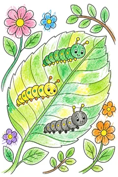 Colored example 1