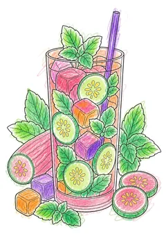 Colored example 1