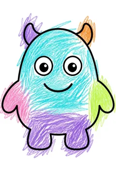Colored example 1