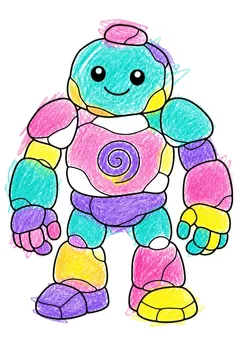 Colored example 1