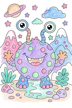 Colored example 1